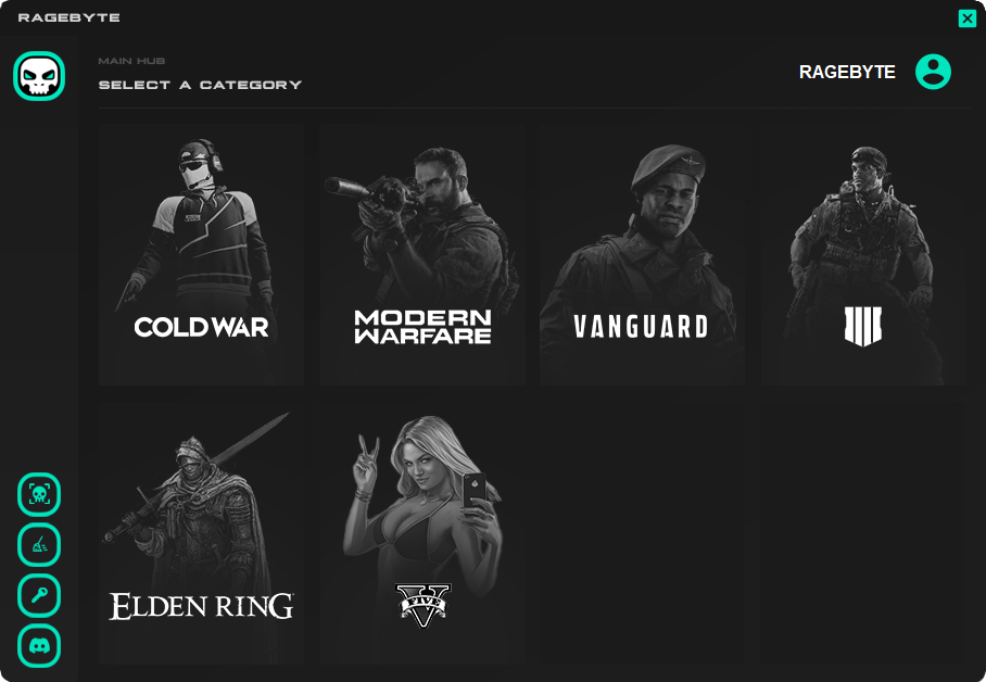 Preview of RAGEBYTE Launcher